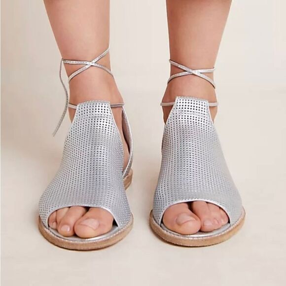 NWT Anthropologie Silent D Nuance Open-Toe Shooties - Picture 3 of 16